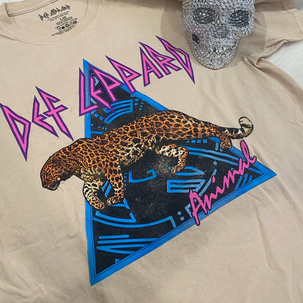 Def Leopard tee